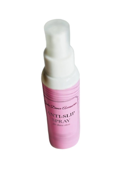Anti-slip spray for dance shoes